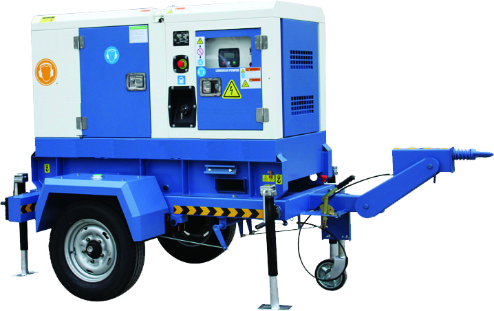 TRAILER TYPE DIESEL GENERATOR